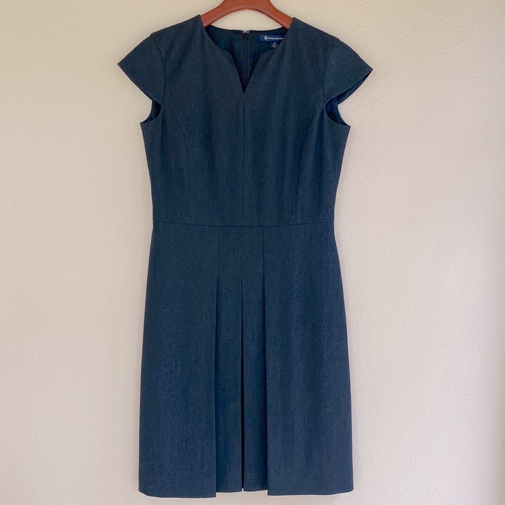 Brooks Brothers Pleated Dress